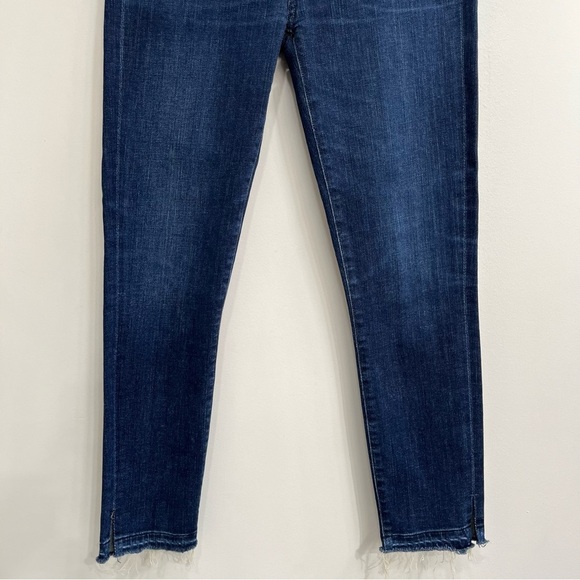 Citizens of Humanity rocket crop high rise skinny jeans raw hem size 26 - Picture 5 of 12